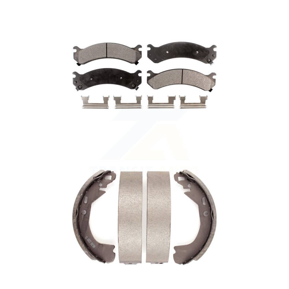 Transit Auto - KTN-100235 - Front and Rear Disc Brake Pad Kits