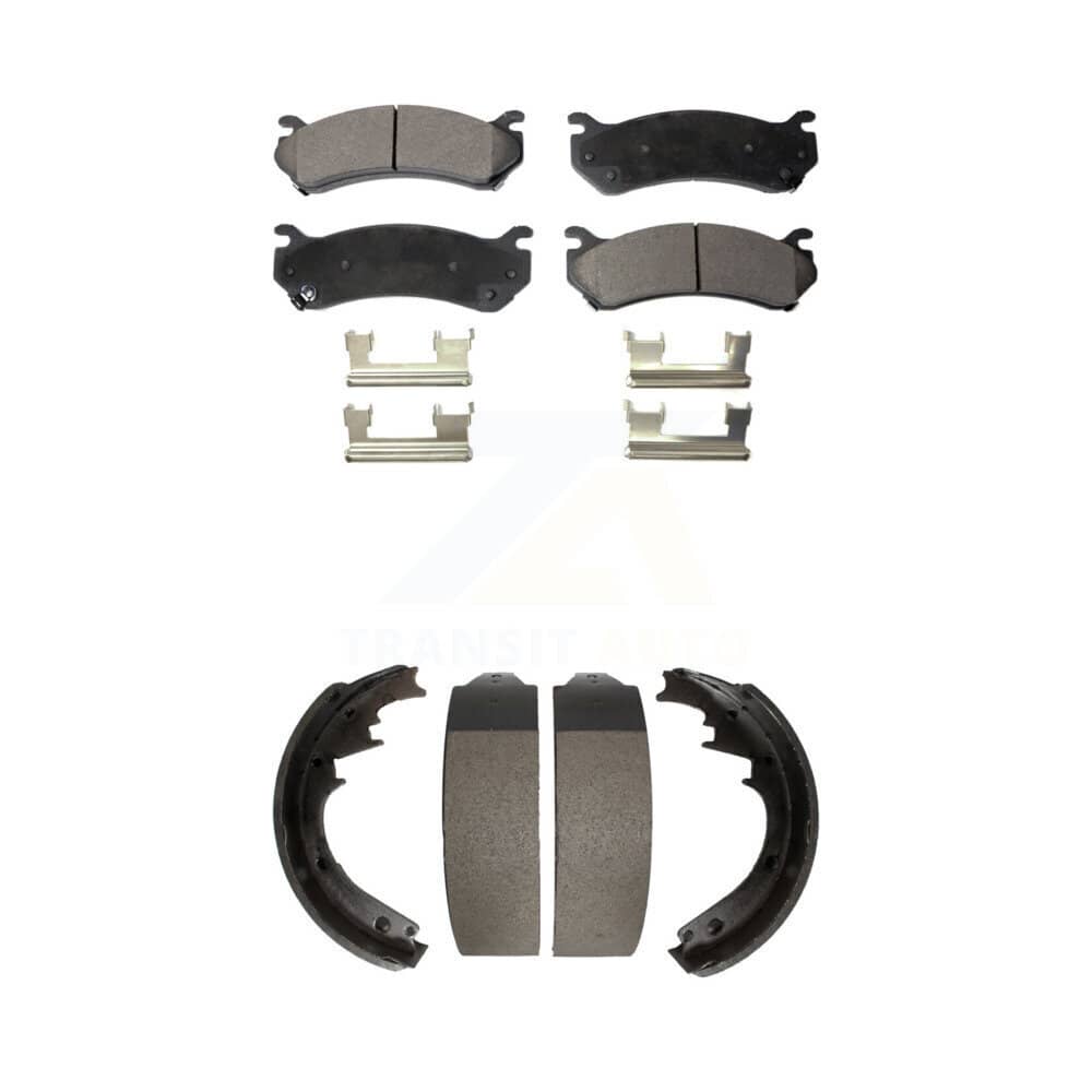 Transit Auto - KTN-100236 - Front and Rear Disc Brake Pad Kits