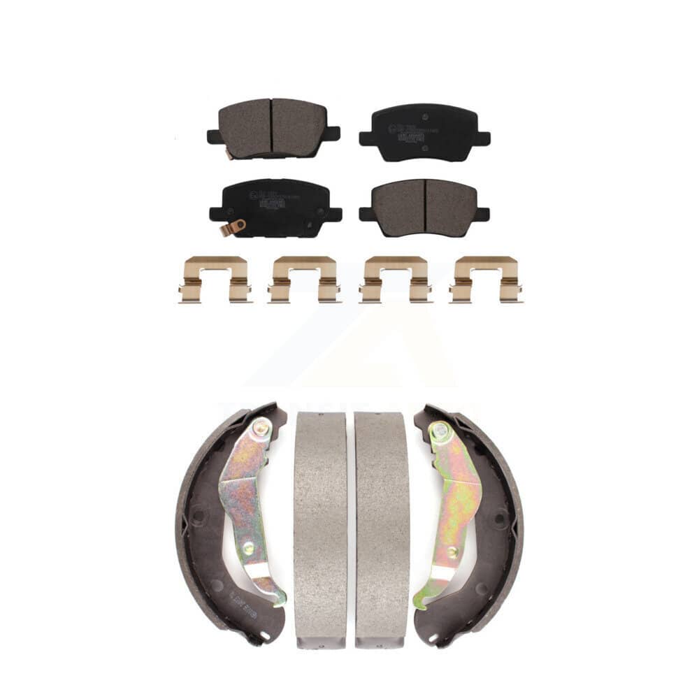 Transit Auto - KTN-100245 - Front and Rear Disc Brake Pad Kits