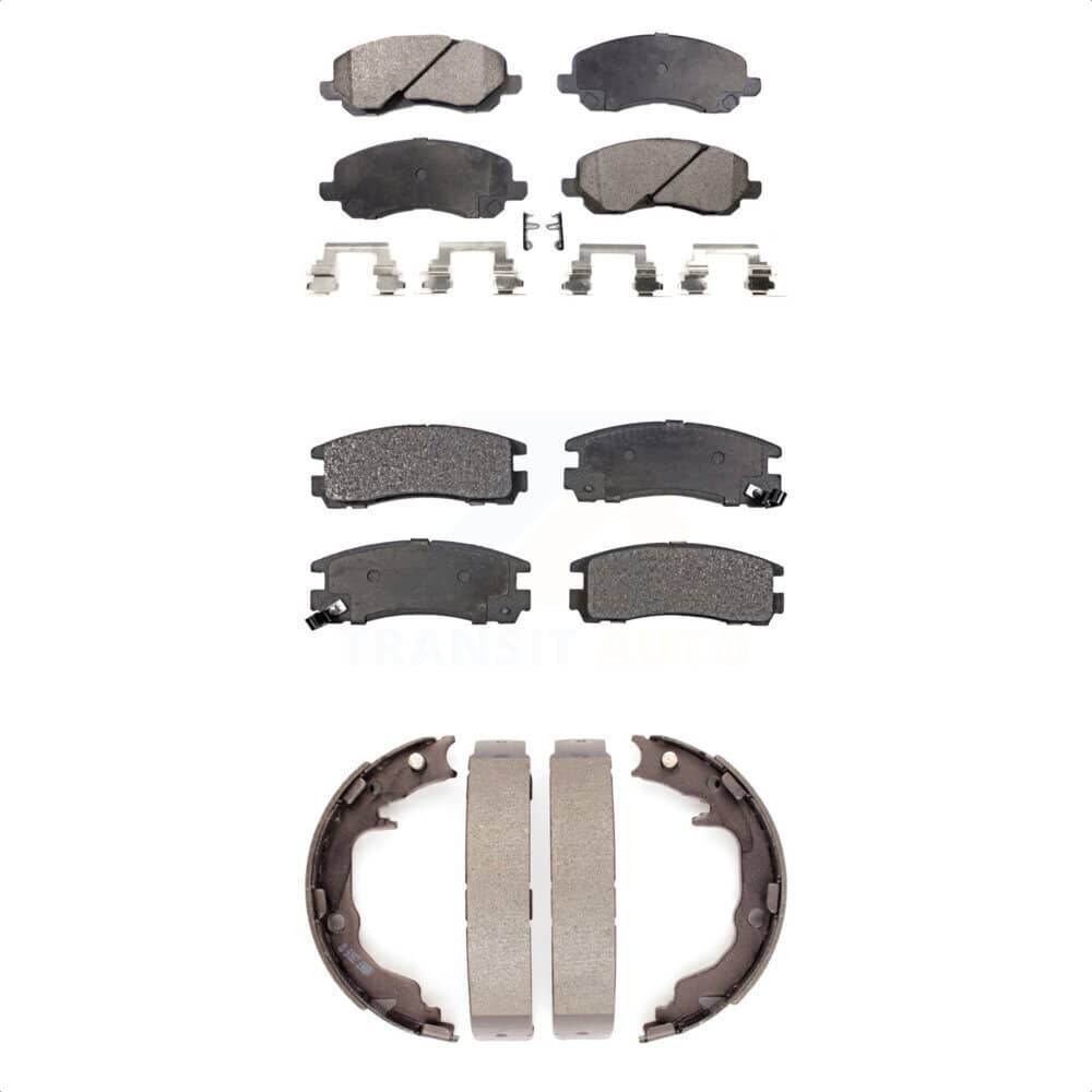 Transit Auto - KTN-100515 - Front and Rear Disc Brake Pad Kits