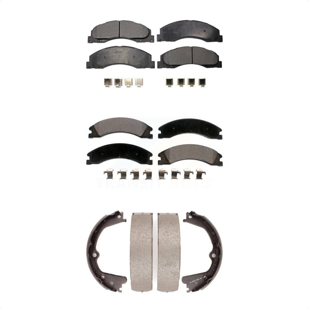 Transit Auto - KTN-100523 - Front and Rear Disc Brake Pad Kits
