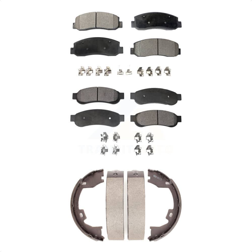 Transit Auto - KTN-100525 - Front and Rear Disc Brake Pad Kits