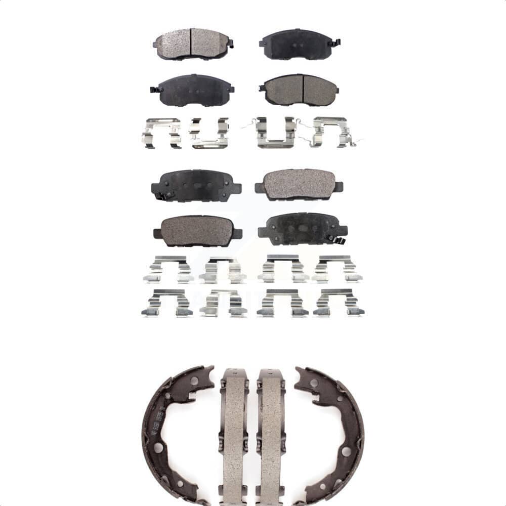 Transit Auto - KTN-100530 - Front and Rear Disc Brake Pad Kits
