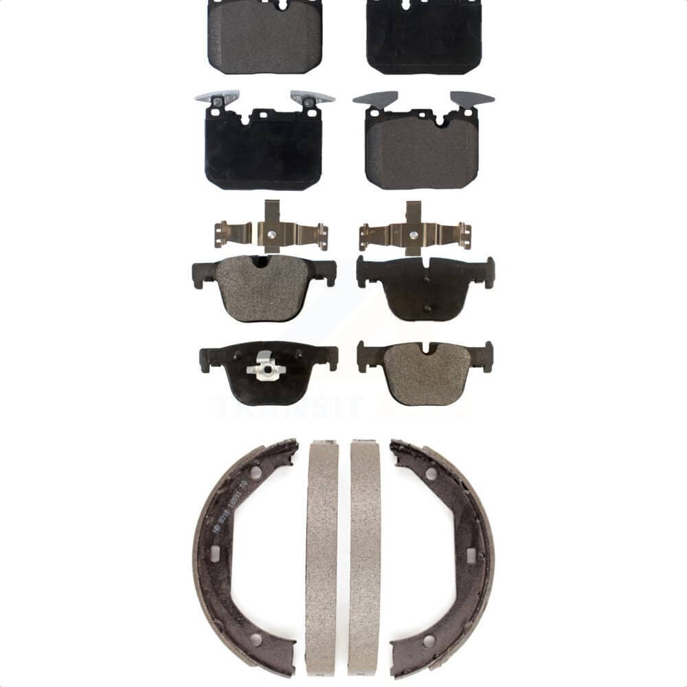 Transit Auto - KTN-100551 - Front and Rear Disc Brake Pad Kits