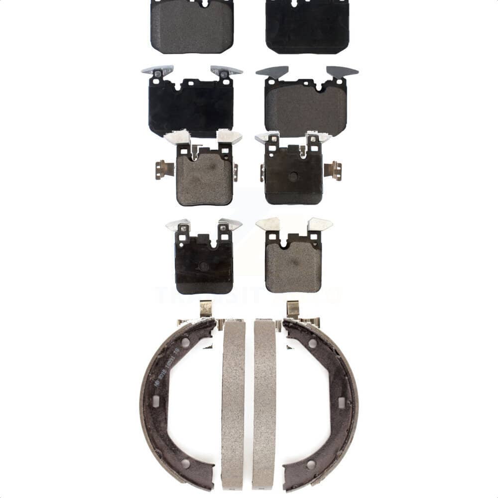 Transit Auto - KTN-100552 - Front and Rear Disc Brake Pad Kits