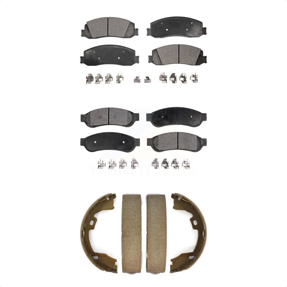 Transit Auto - KTN-100570 - Front and Rear Disc Brake Pad Kits