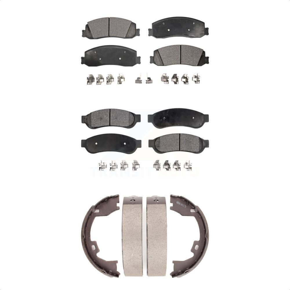Transit Auto - KTN-100572 - Front and Rear Disc Brake Pad Kits