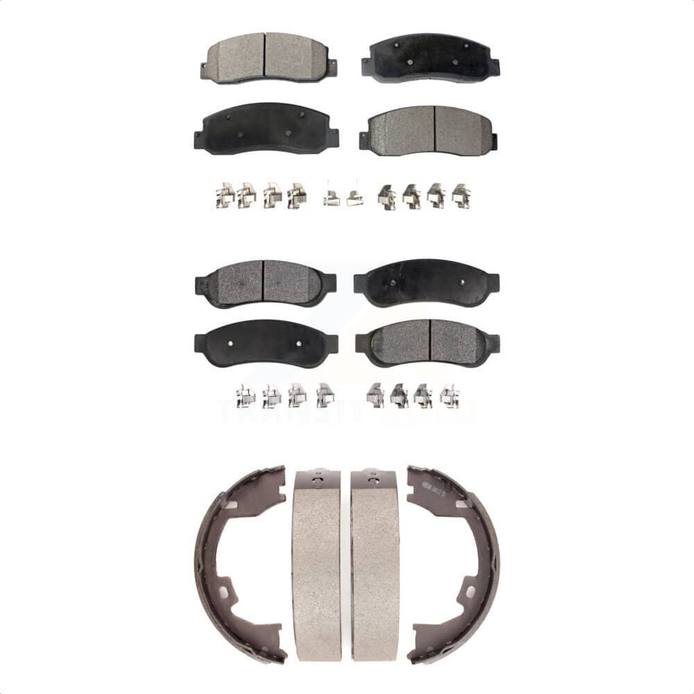Transit Auto - KTN-100574 - Front and Rear Disc Brake Pad Kits