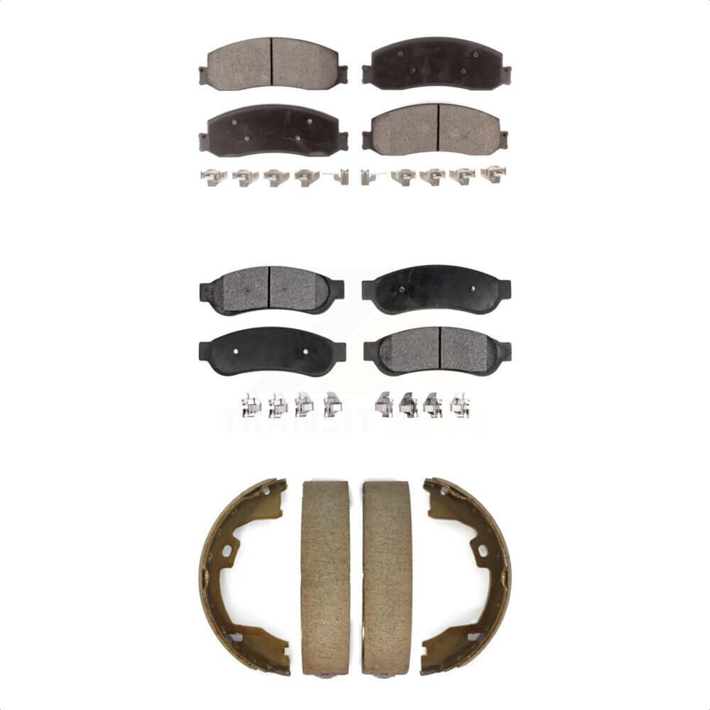 Transit Auto - KTN-100576 - Front and Rear Disc Brake Pad Kits