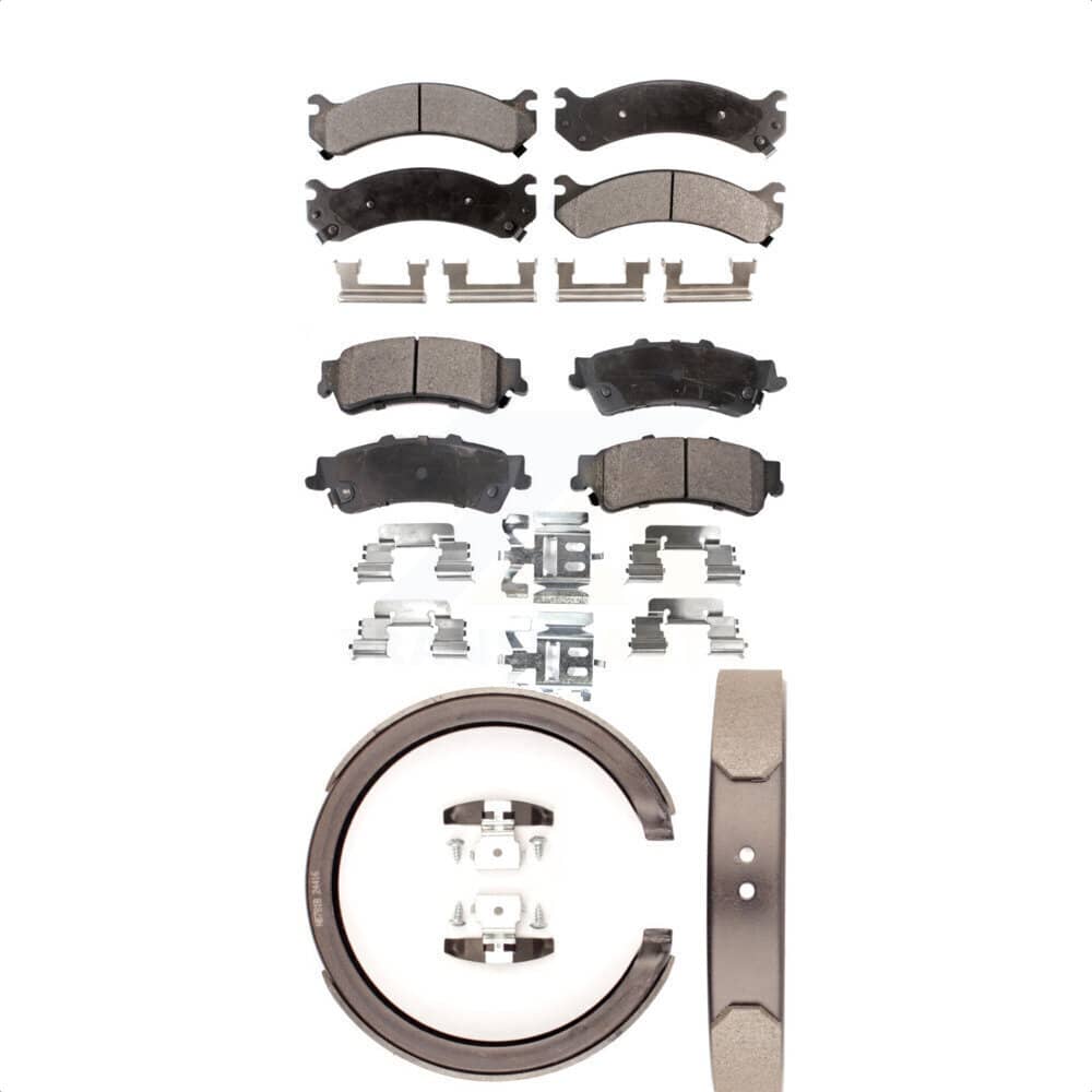Transit Auto - KTN-100578 - Front and Rear Disc Brake Pad Kits