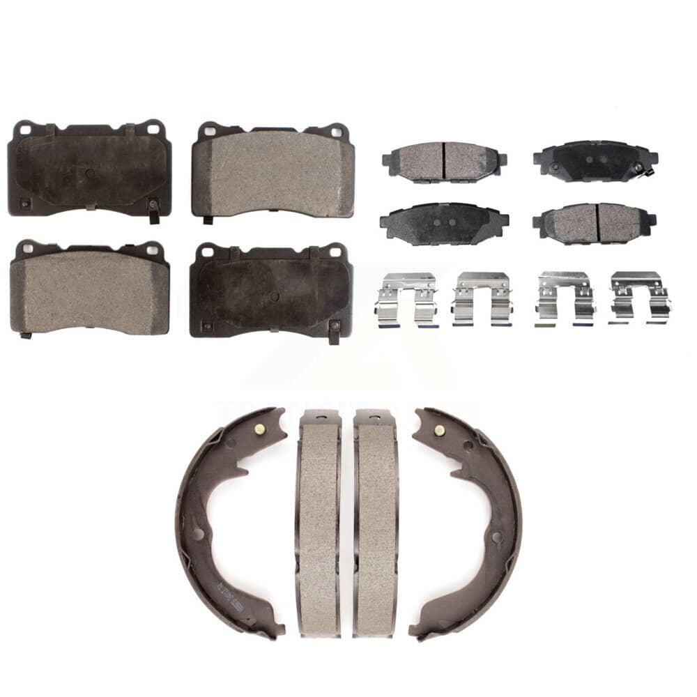 Transit Auto - KTN-100584 - Front and Rear Disc Brake Pad Kits