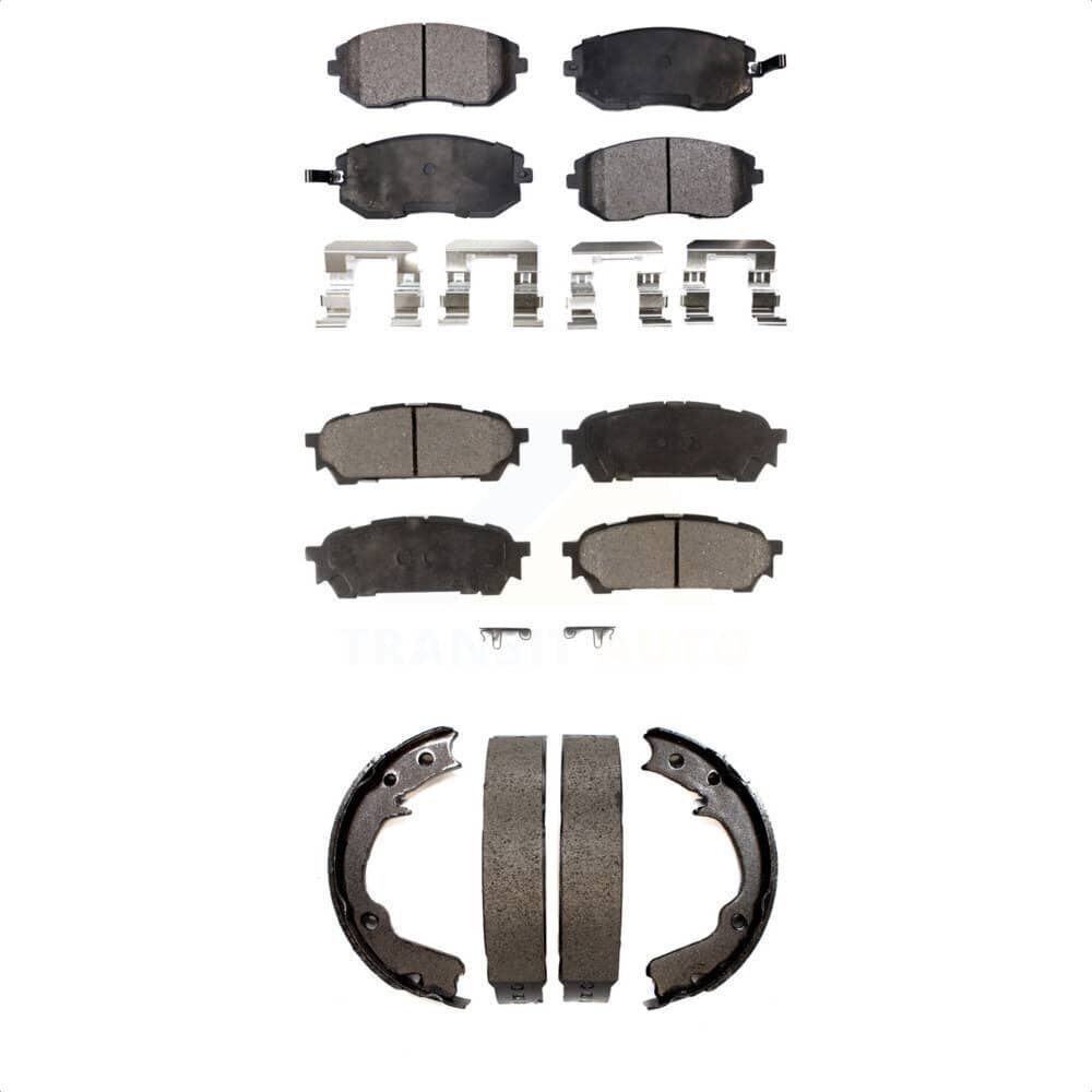 Transit Auto - KTN-100601 - Front and Rear Disc Brake Pad Kits