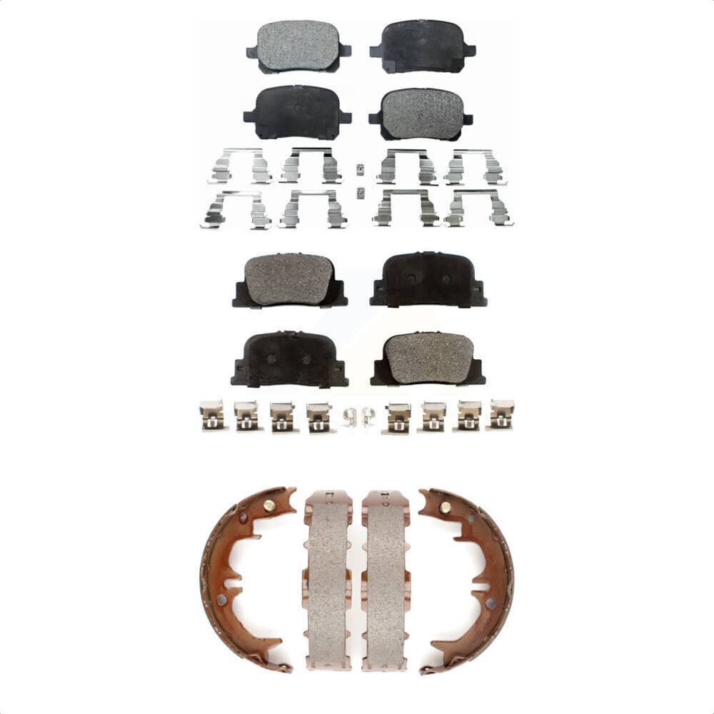 Transit Auto - KTN-100610 - Front and Rear Disc Brake Pad Kits