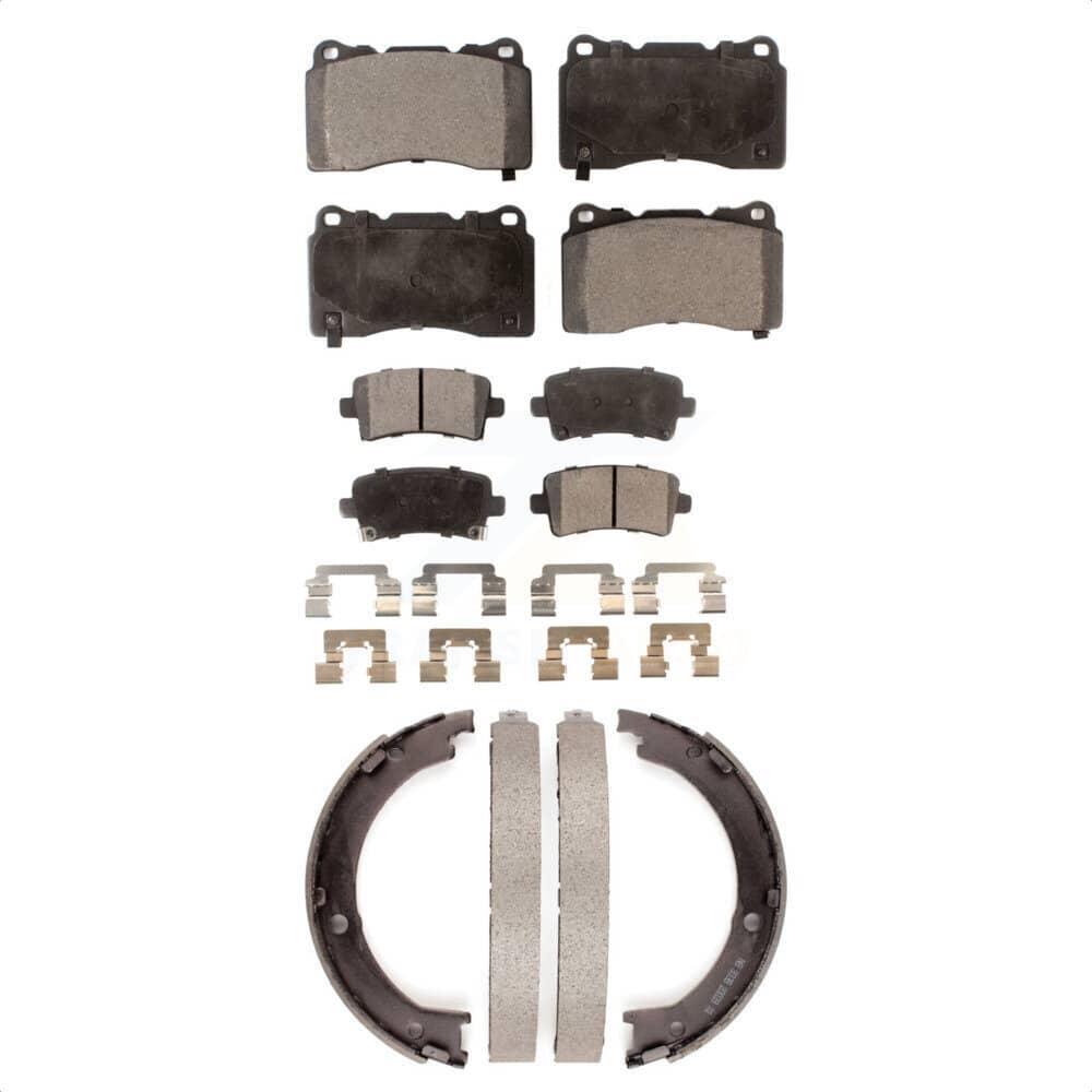 Transit Auto - KTN-100642 - Front and Rear Disc Brake Pad Kits