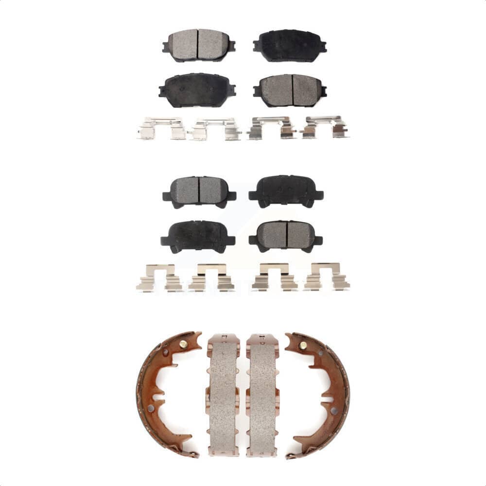 Transit Auto - KTN-100645 - Front and Rear Disc Brake Pad Kits