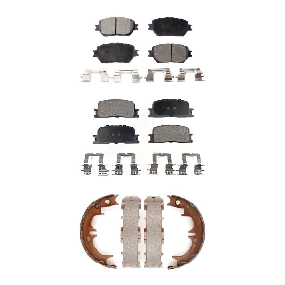Transit Auto - KTN-100647 - Front and Rear Disc Brake Pad Kits