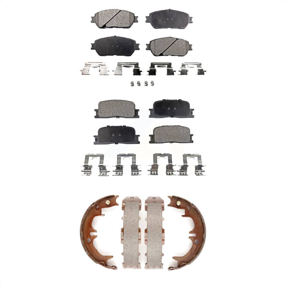 Transit Auto - KTN-100648 - Front and Rear Disc Brake Pad Kits