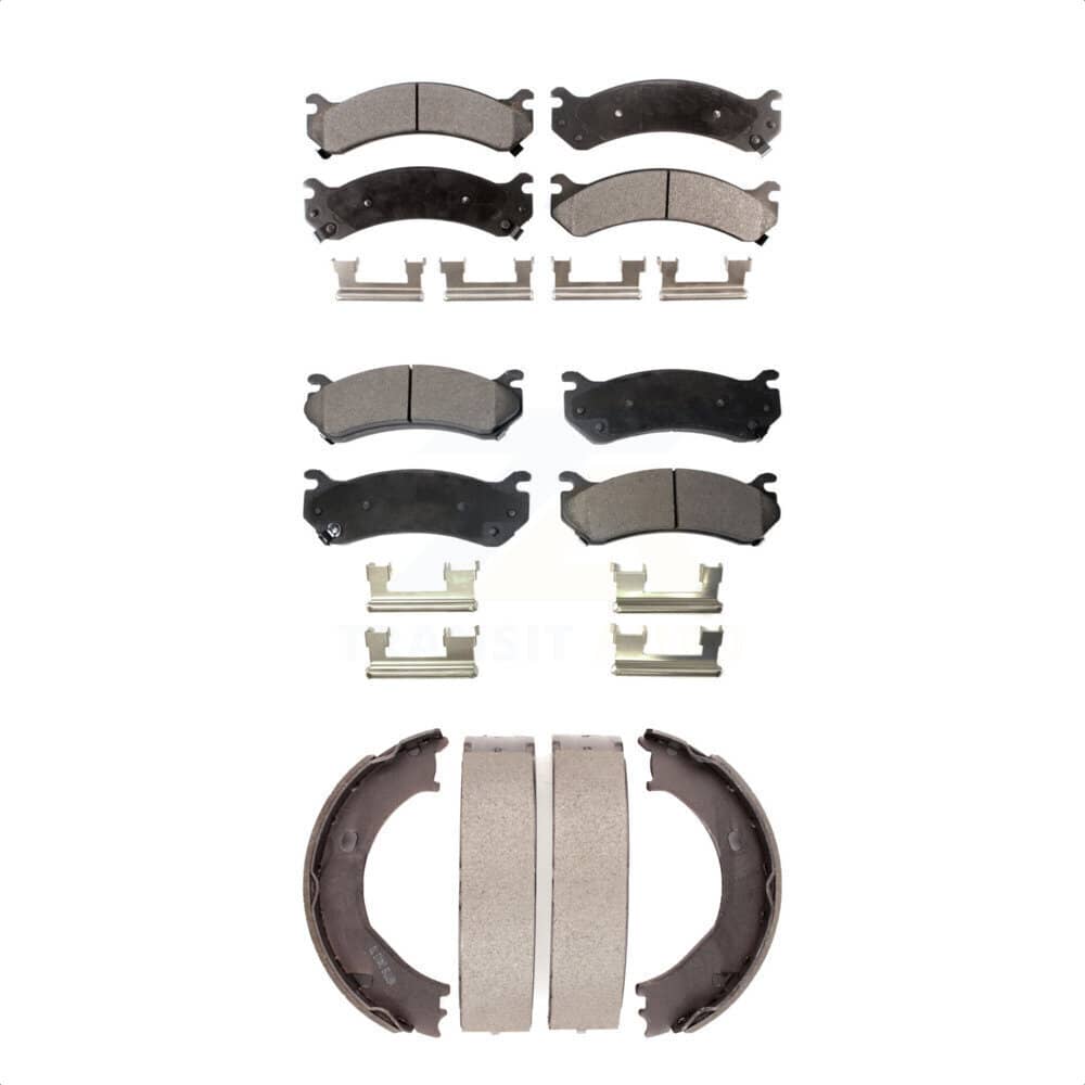 Transit Auto - KTN-100664 - Front and Rear Disc Brake Pad Kits