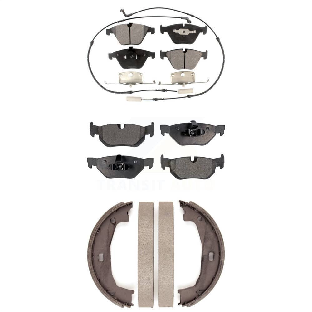 Transit Auto - KTN-100666 - Front and Rear Disc Brake Pad Kits