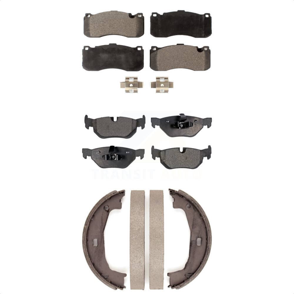 Transit Auto - KTN-100667 - Front and Rear Disc Brake Pad Kits