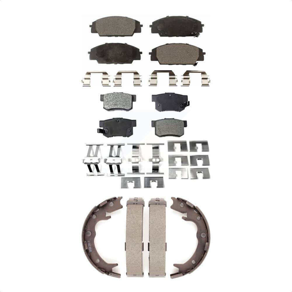 Transit Auto - KTN-100679 - Front and Rear Disc Brake Pad Kits