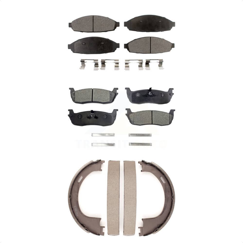 Transit Auto - KTN-100685 - Front and Rear Disc Brake Pad Kits