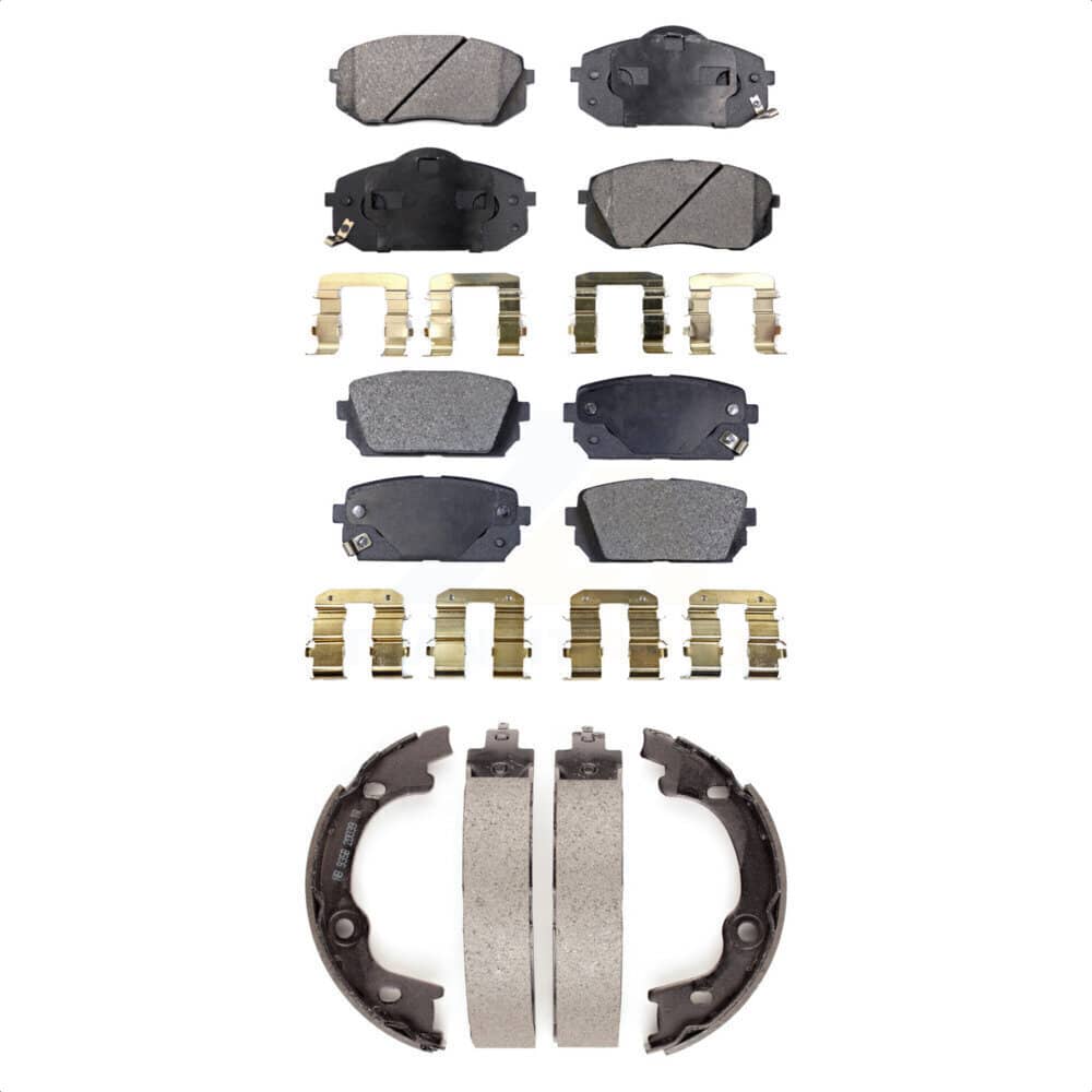 Transit Auto - KTN-100688 - Front and Rear Disc Brake Pad Kits