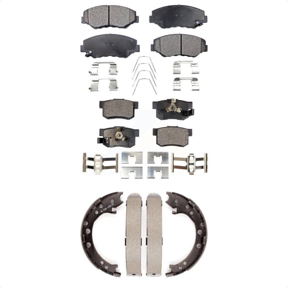 Transit Auto - KTN-100690 - Front and Rear Disc Brake Pad Kits