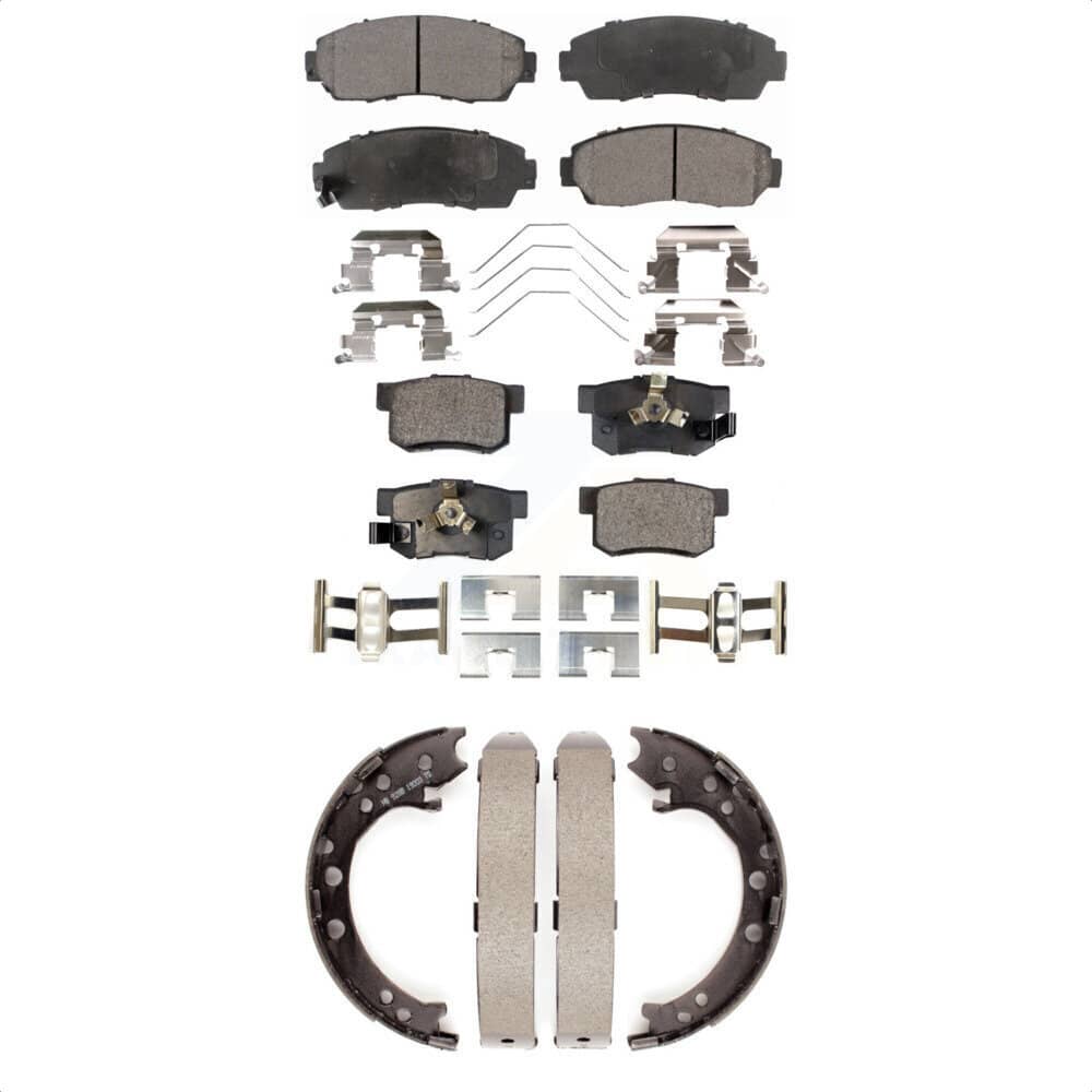Transit Auto - KTN-100691 - Front and Rear Disc Brake Pad Kits
