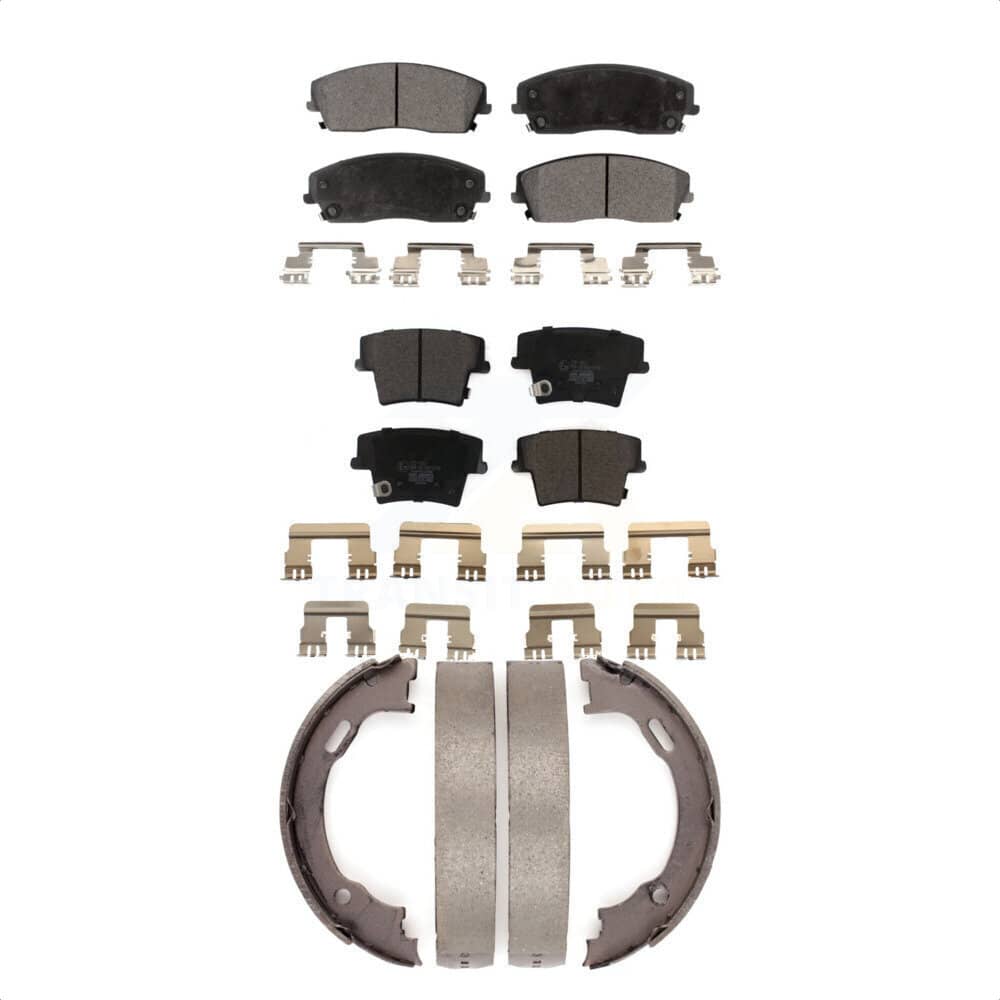 Transit Auto - KTN-100695 - Front and Rear Disc Brake Pad Kits