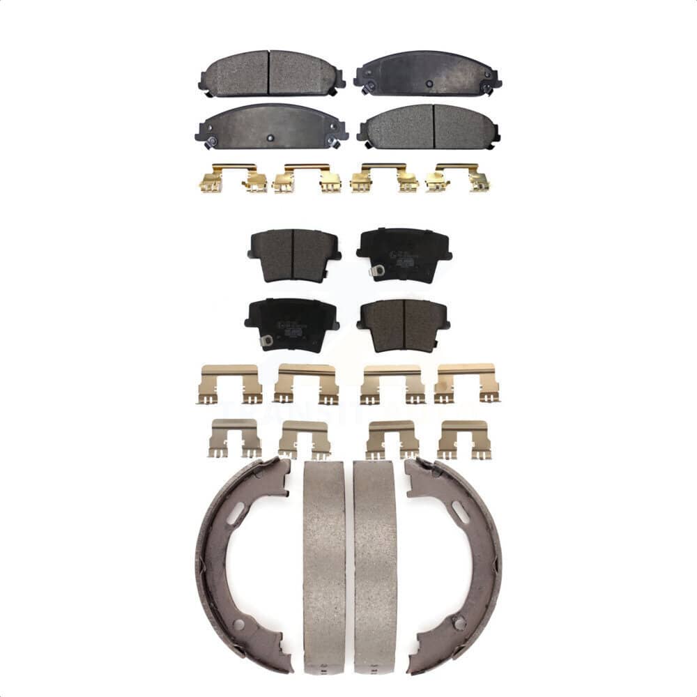 Transit Auto - KTN-100696 - Front and Rear Disc Brake Pad Kits