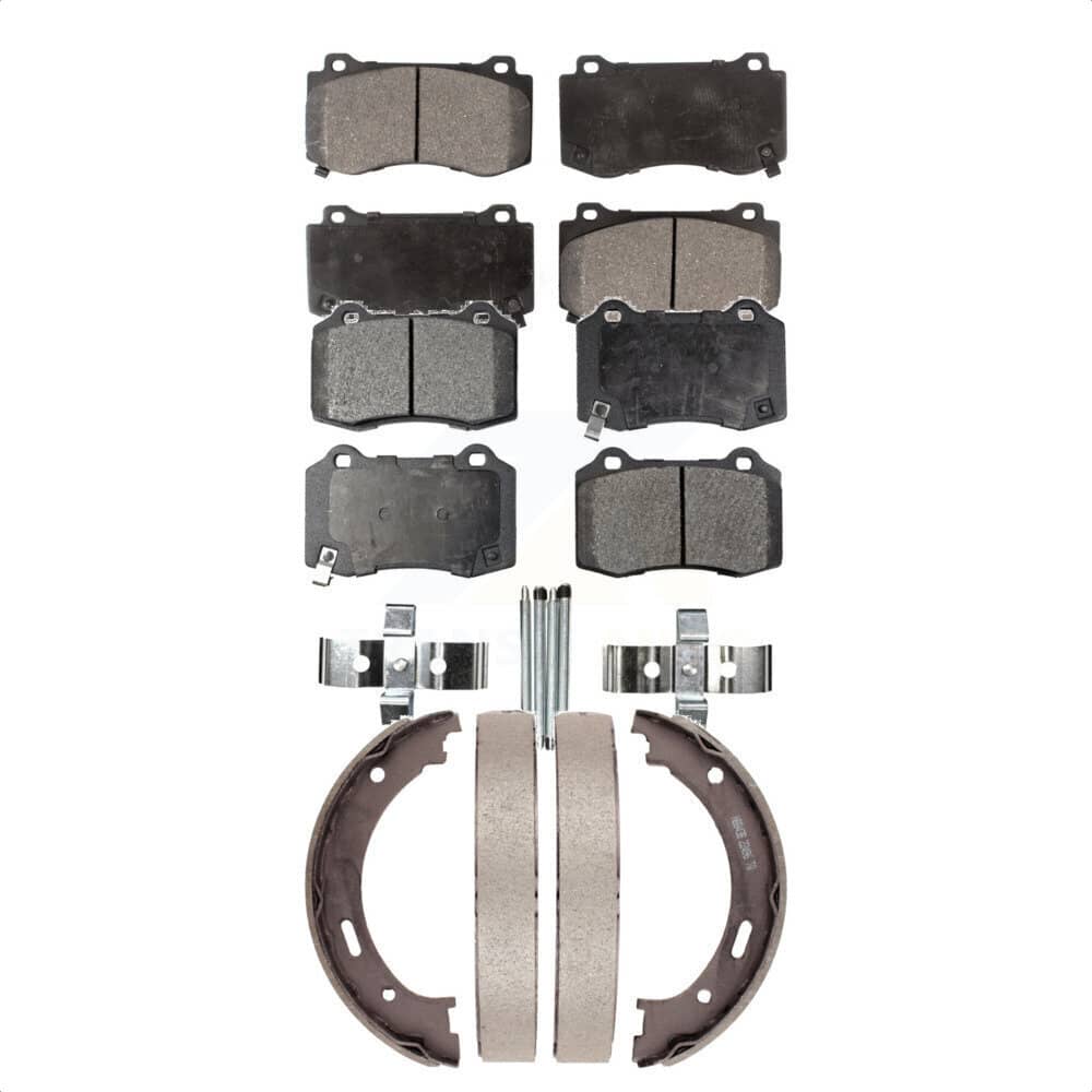 Transit Auto - KTN-100705 - Front and Rear Disc Brake Pad Kits