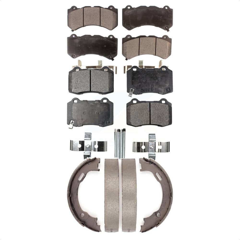 Transit Auto - KTN-100708 - Front and Rear Disc Brake Pad Kits