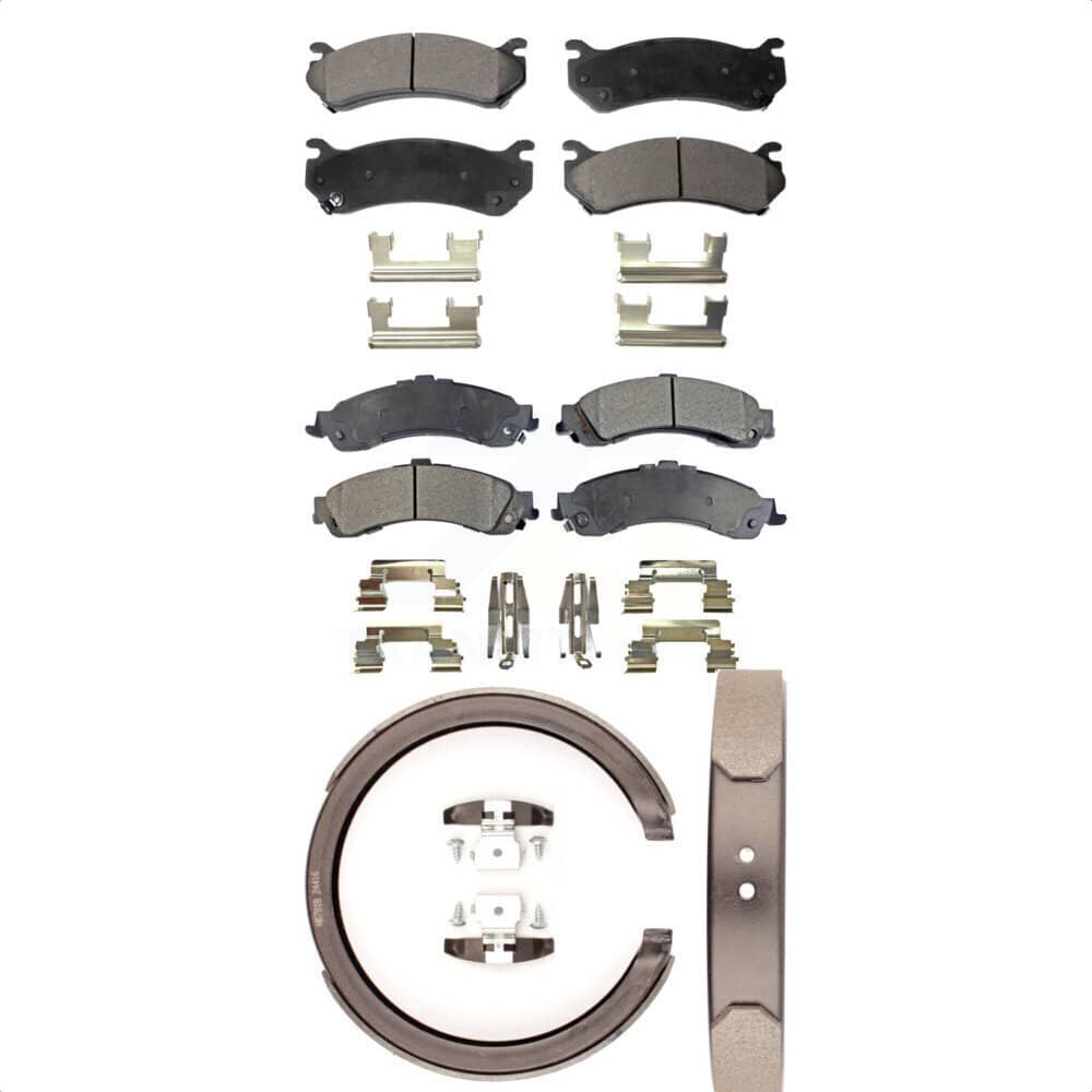 Transit Auto - KTN-100714 - Front and Rear Disc Brake Pad Kits