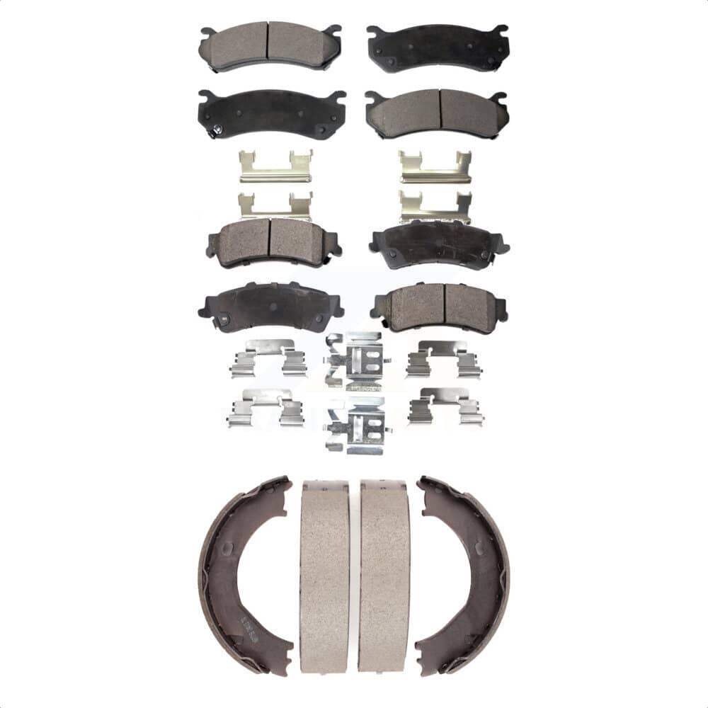 Transit Auto - KTN-100737 - Front and Rear Disc Brake Pad Kits