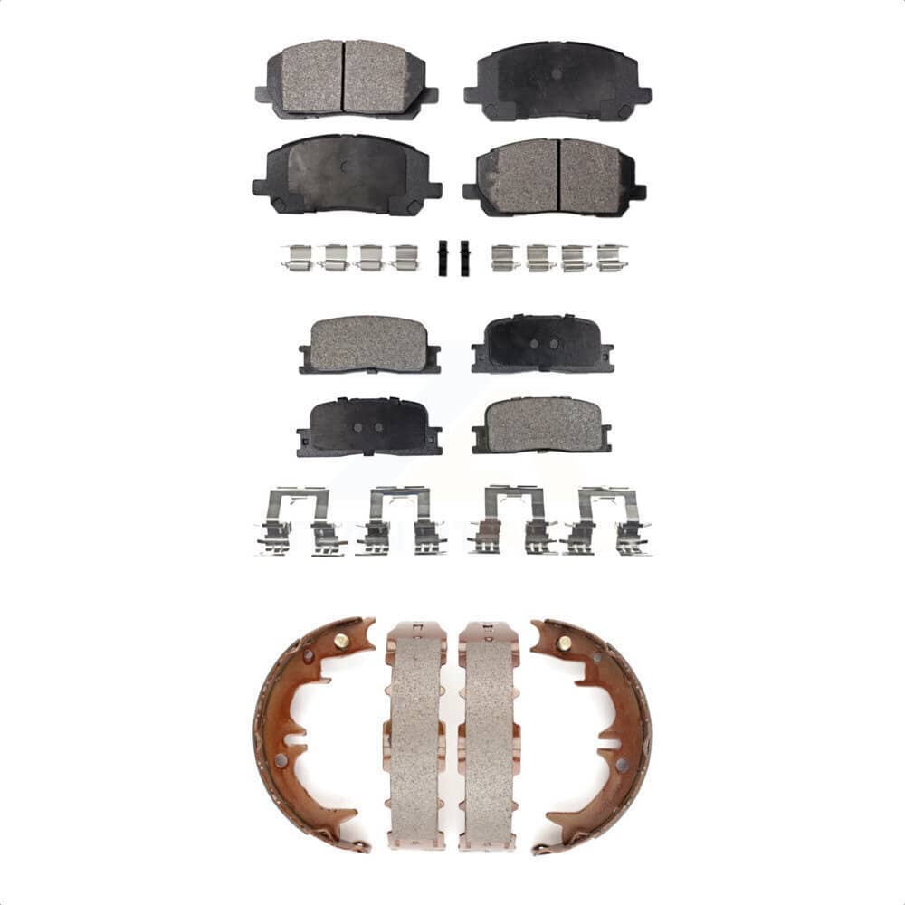 Transit Auto - KTN-100742 - Front and Rear Disc Brake Pad Kits