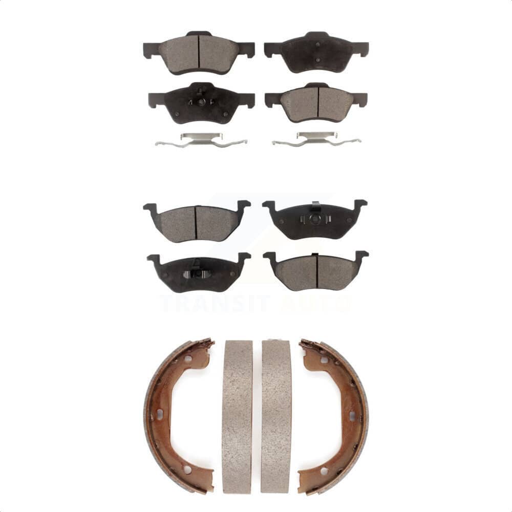 Transit Auto - KTN-100759 - Front and Rear Disc Brake Pad Kits