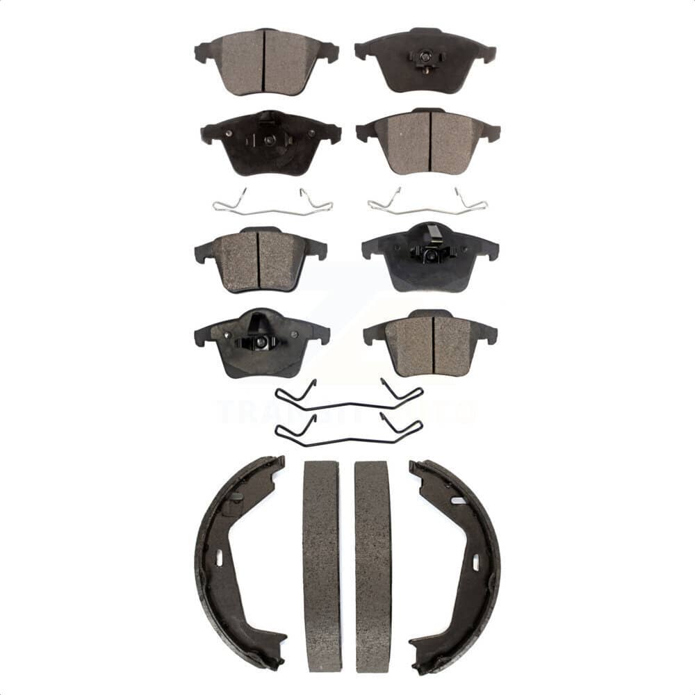 Transit Auto - KTN-100766 - Front and Rear Disc Brake Pad Kits