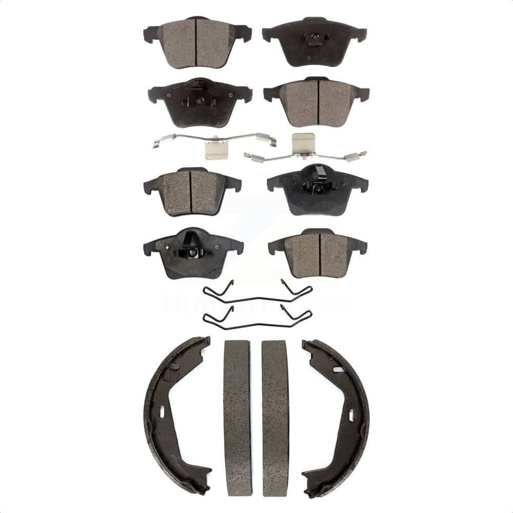 Transit Auto - KTN-100767 - Front and Rear Disc Brake Pad Kits