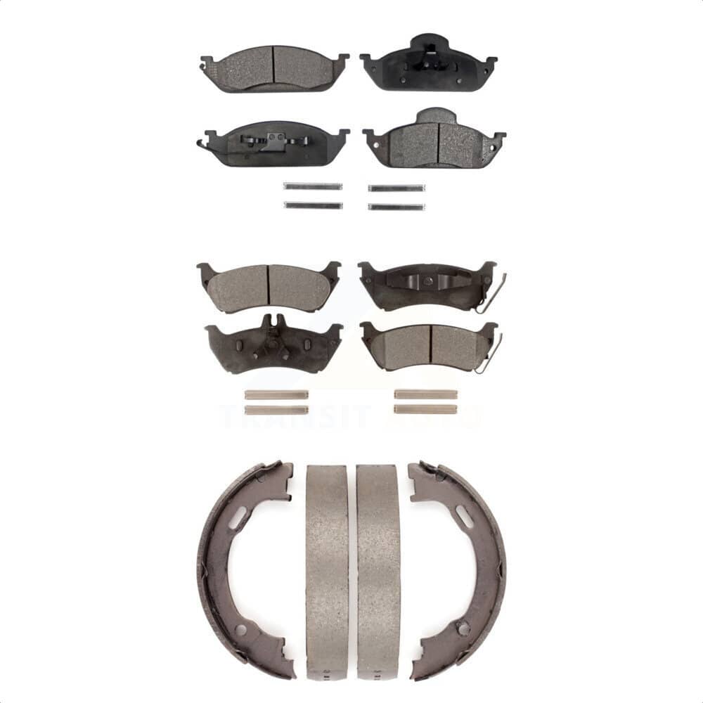 Transit Auto - KTN-100778 - Front and Rear Disc Brake Pad Kits