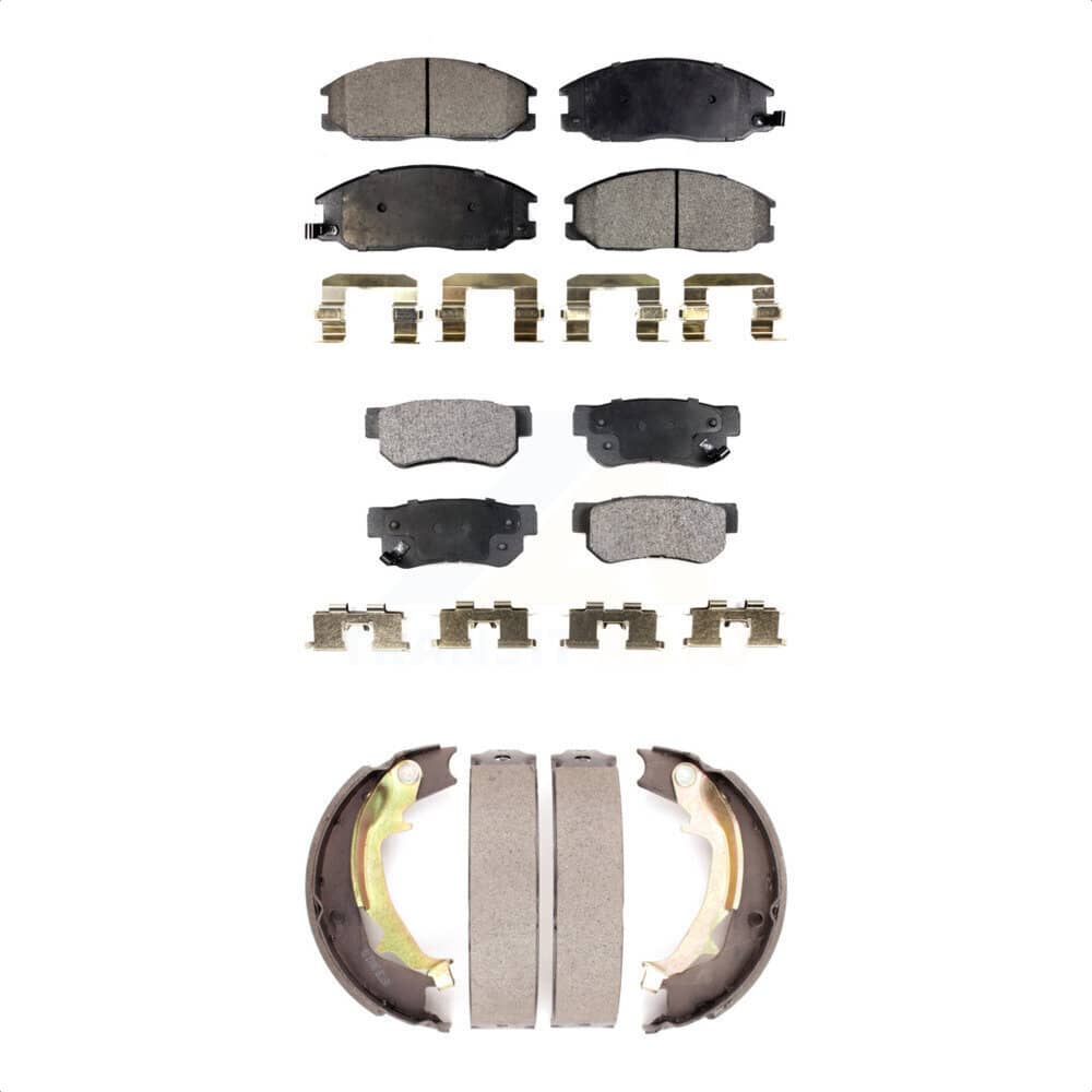 Transit Auto - KTN-100779 - Front and Rear Disc Brake Pad Kits