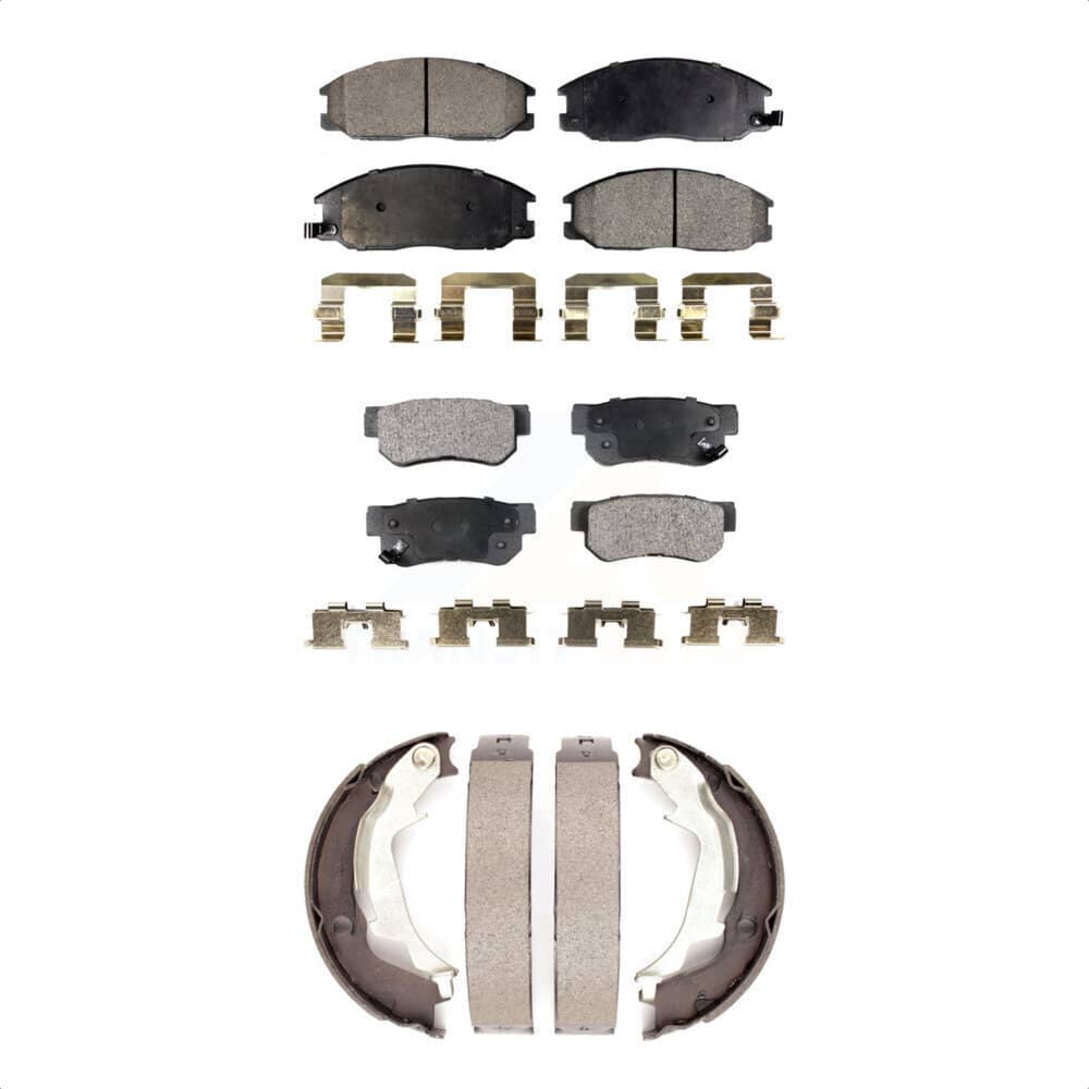 Transit Auto - KTN-100782 - Front and Rear Disc Brake Pad Kits