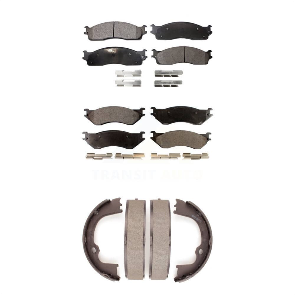Transit Auto - KTN-100792 - Front and Rear Disc Brake Pad Kits