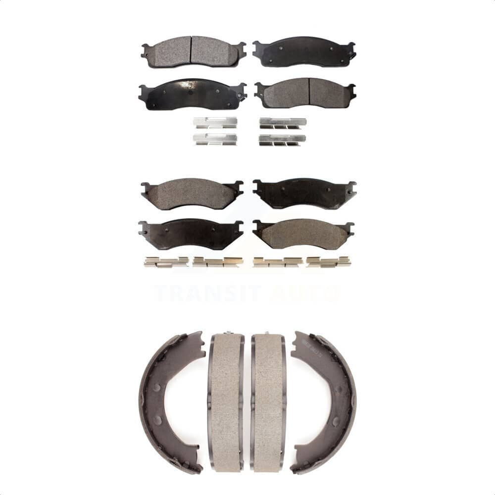 Transit Auto - KTN-100794 - Front and Rear Disc Brake Pad Kits