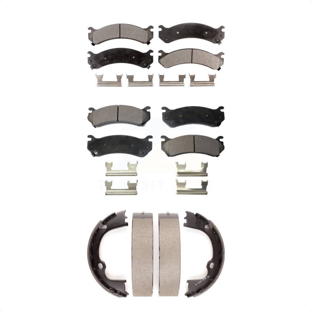 Transit Auto - KTN-100822 - Front and Rear Disc Brake Pad Kits