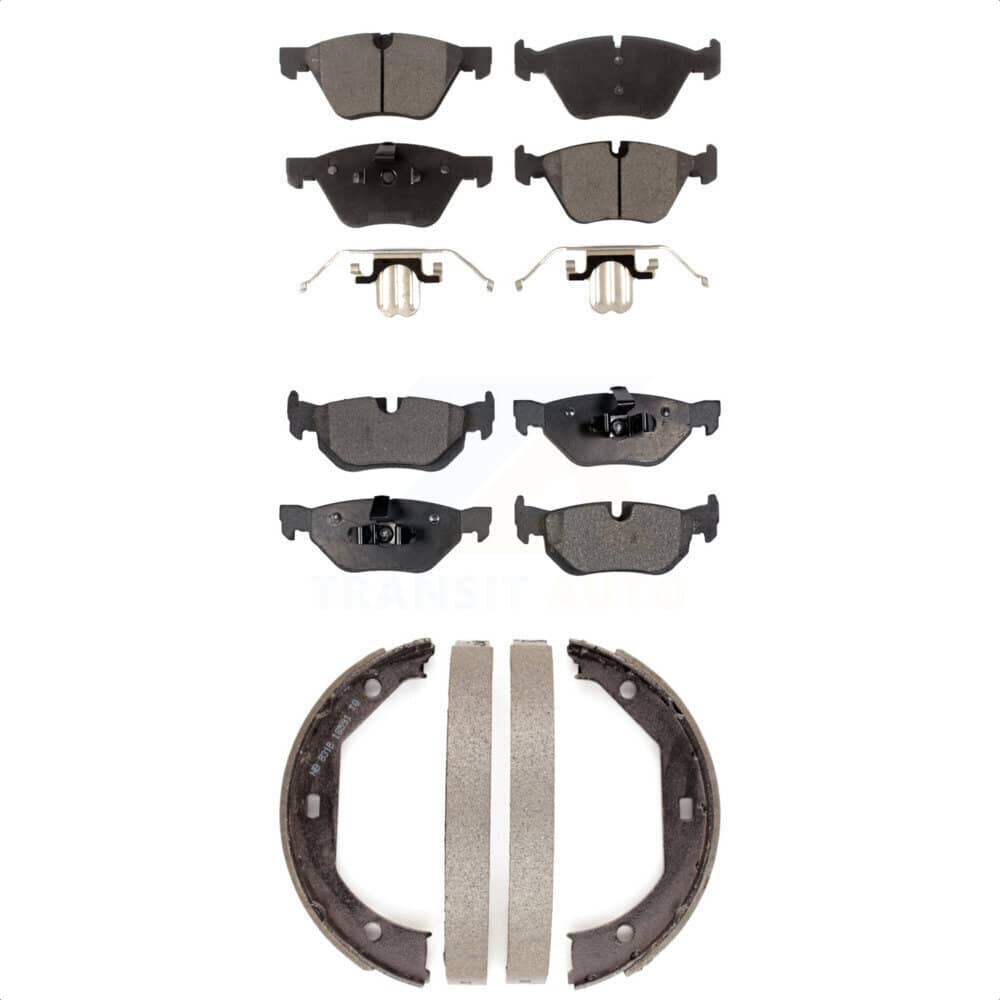Transit Auto - KTN-100827 - Front and Rear Disc Brake Pad Kits