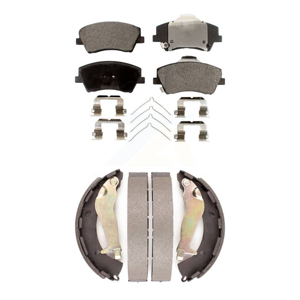 Transit Auto - KTN-100836 - Front and Rear Disc Brake Pad Kits
