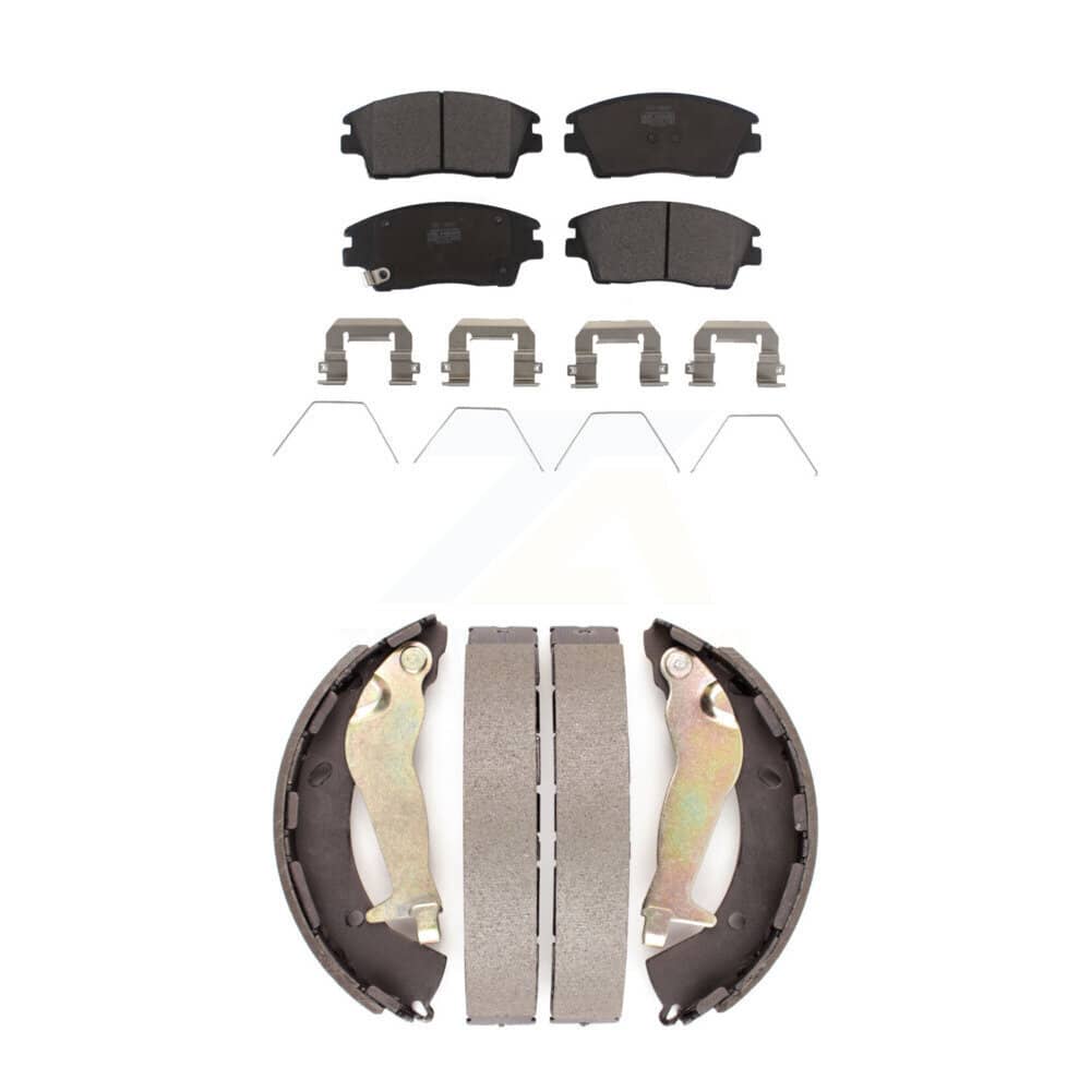 Transit Auto - KTN-100837 - Front and Rear Disc Brake Pad Kits