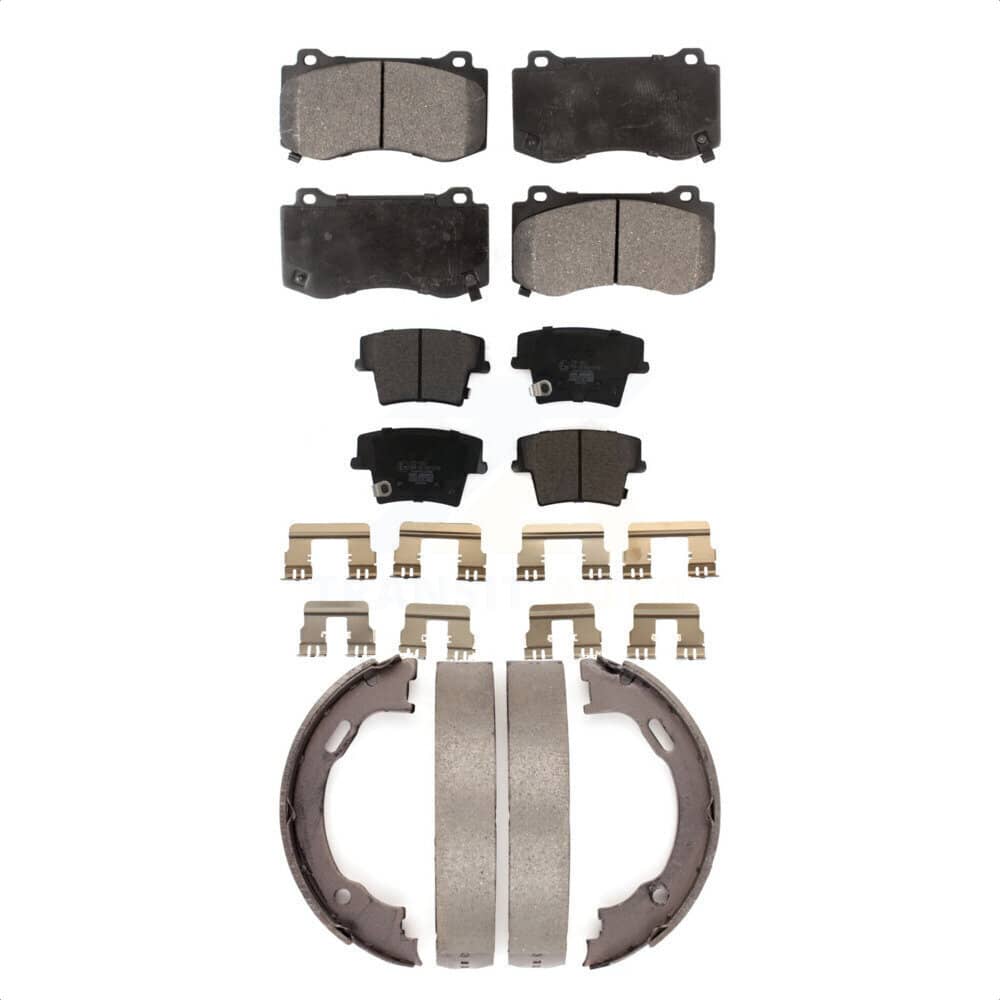 Transit Auto - KTN-100849 - Front and Rear Disc Brake Pad Kits