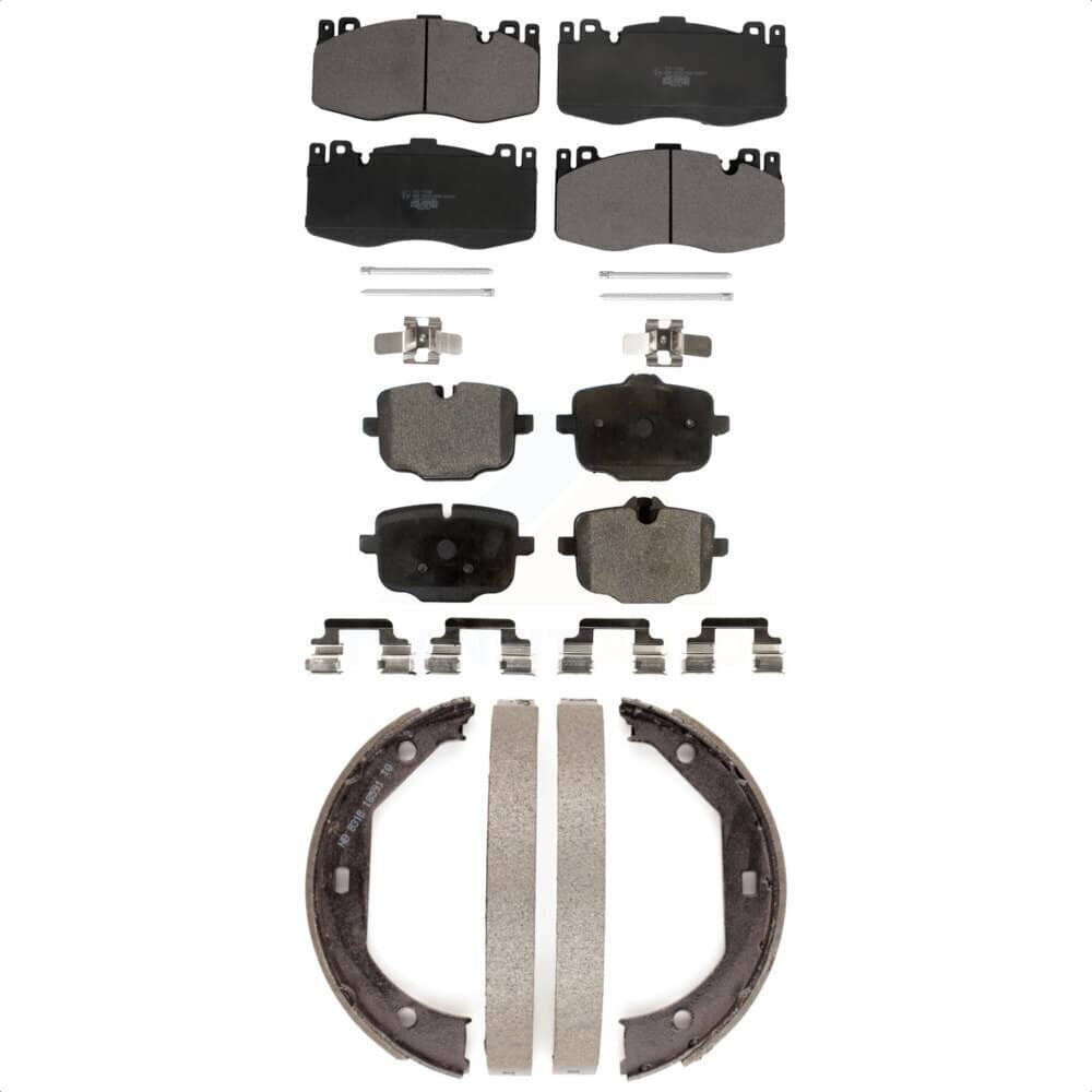 Transit Auto - KTN-100866 - Front and Rear Disc Brake Pad Kits
